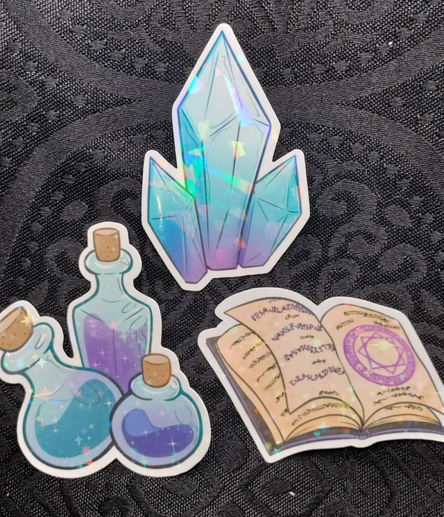 Autocollant: Lot de sorcellerie 