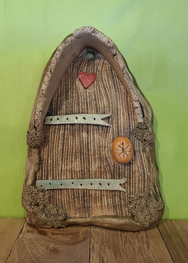 Porte de fée Coeur à suspendre