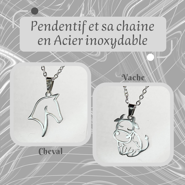 Pendentif S - Thème &quot;Pâturage&quot;