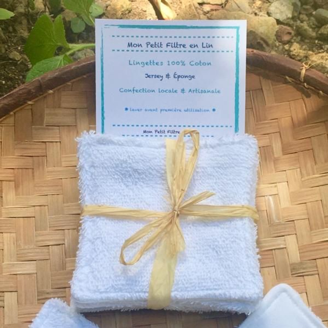 Lingettes 100% Coton 