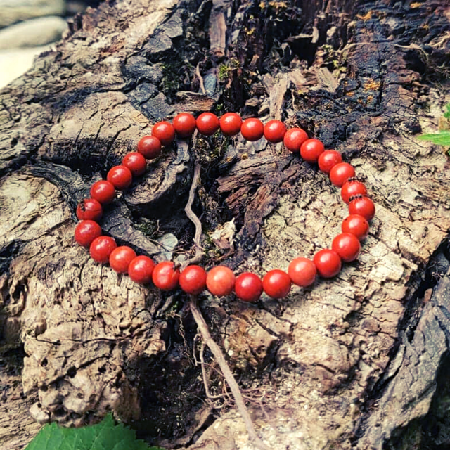  Jaspe Rouge Bracelet 6 mm