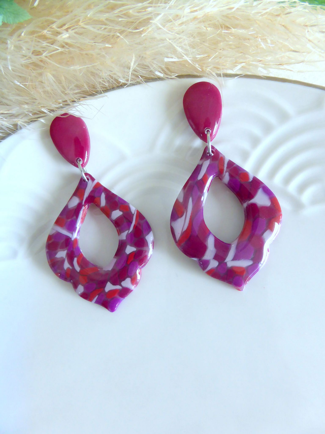 Boucles d'oreilles gouttes - Murmures d'automne