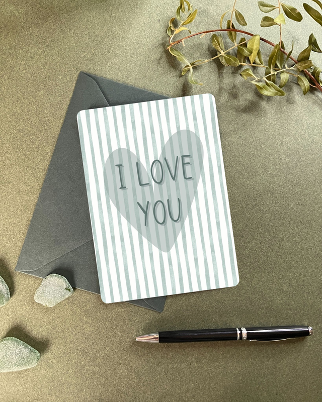 Carte "I love you"
