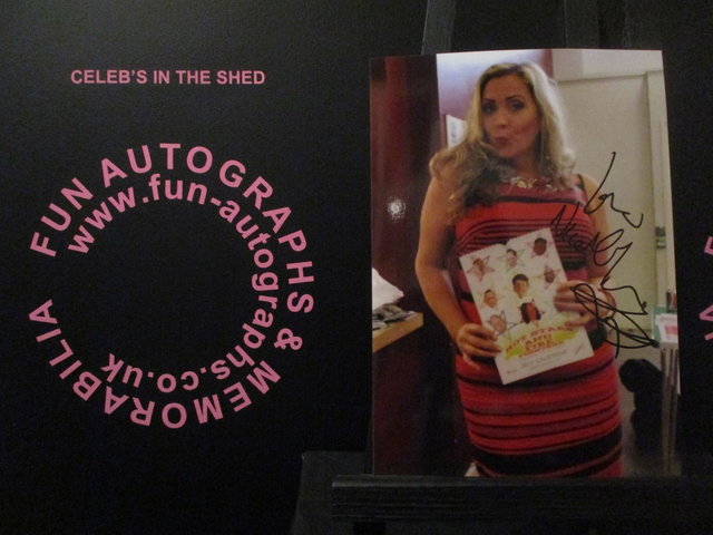 Nicole Faraday Authentic Autographed 7x5 Our Facing Photograph (C)