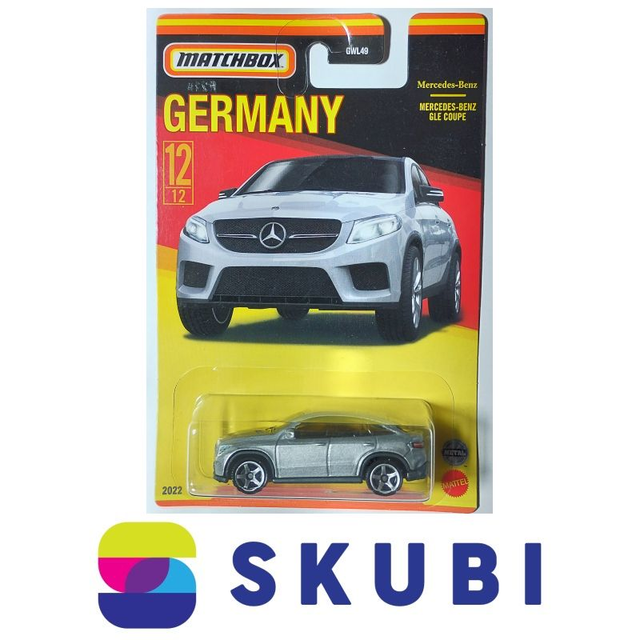 Mercedes-Benz GLE Coupe - Germany 12/12 - Matchbox