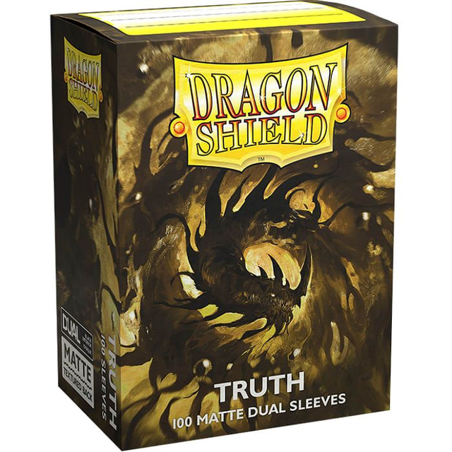 Protectores Dragon Shield Standard Matte Dual 100 Unidades - Truth