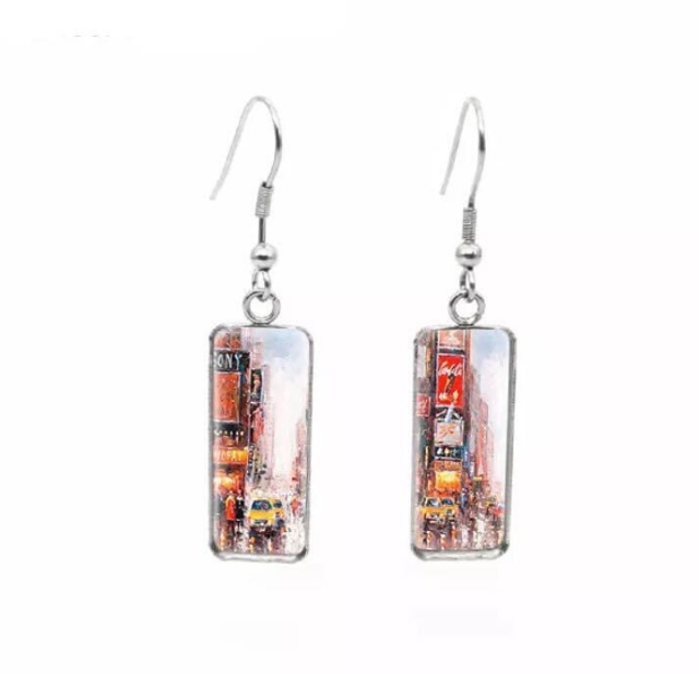 New York Drop Earrings