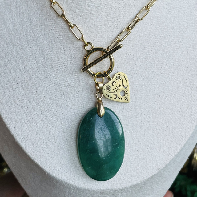 ☘️🍃 AVENTURINE Chaine