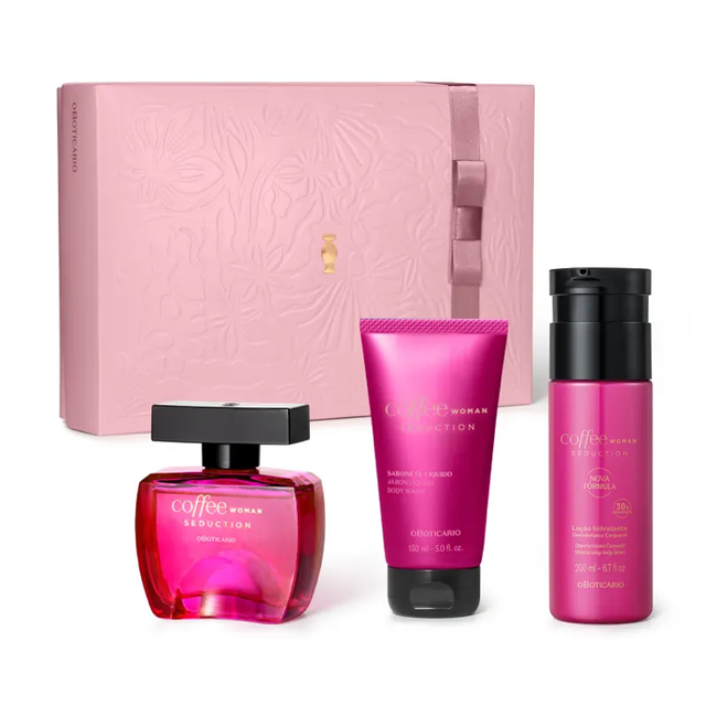 Kit Presente Coffee Woman Seduction (3 itens)