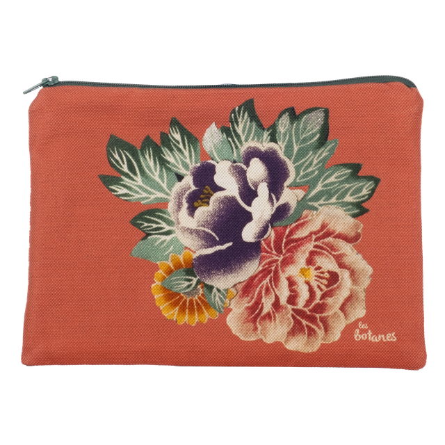 Trousse à Tout - Terracotta - Lin et Coton