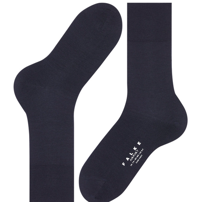 Falke Airport Heren Sokken Dark Navy