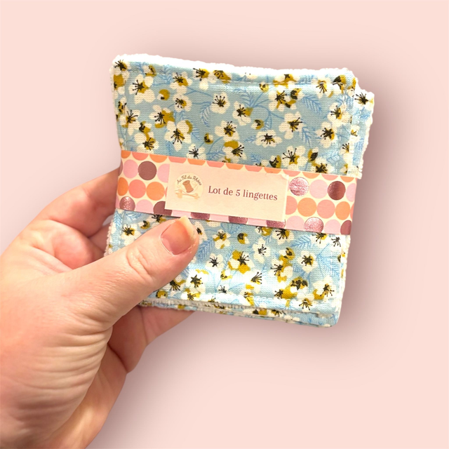 Lingettes Neela - lot de 5