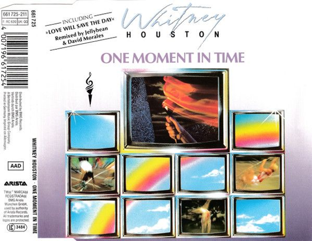 Whitney Houston ‎– One Moment In Time Audio CD