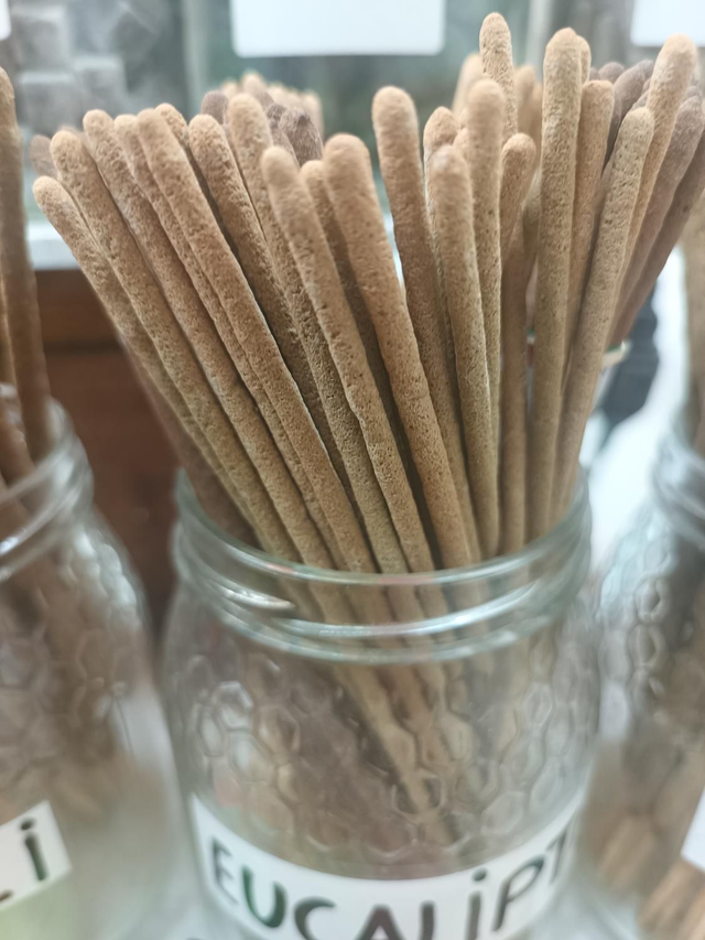 Incienso de eucalipto artesano