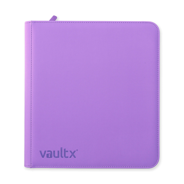 Vault X: EXO-TEC Zip Binder 12-pocket (Just Purple)