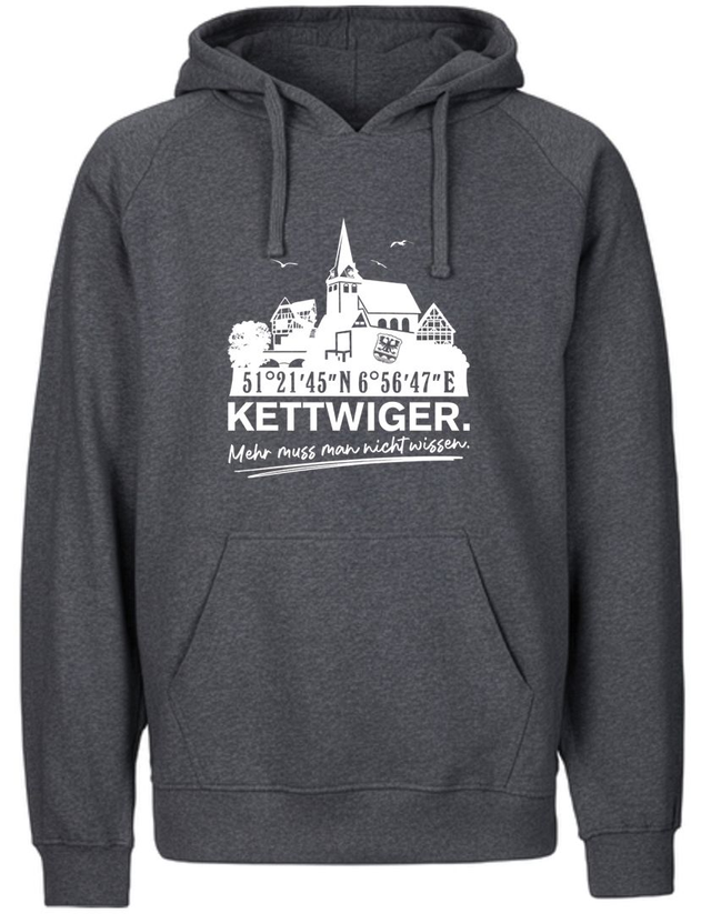 Hoodie - KETTWIGER. Mehr muss man nicht wissen.