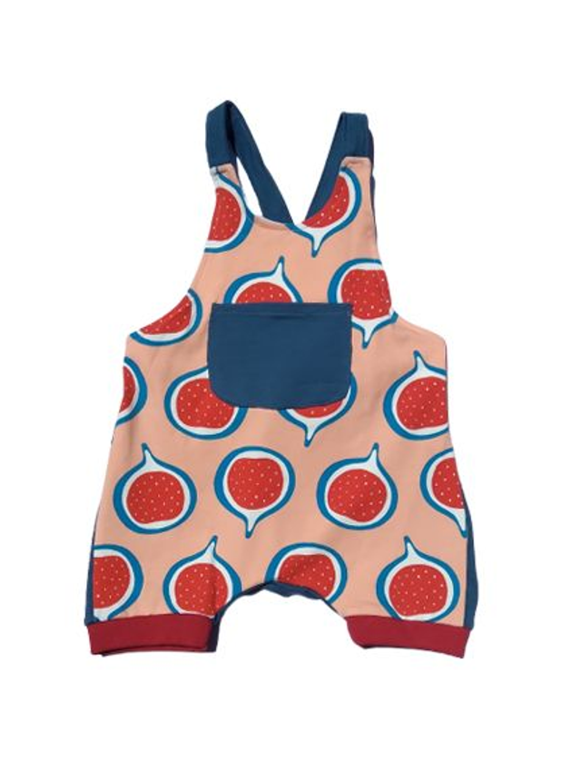 Peto de Algodón Orgánico con Estampado de Higos