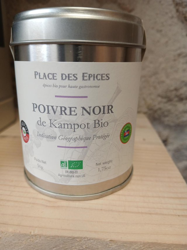 Poivre noir kampot (50g)