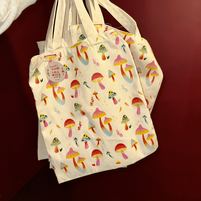 Mushroom Tote Bag 