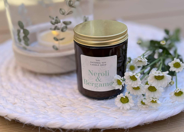 Neroli & Bergamot Soy Candle