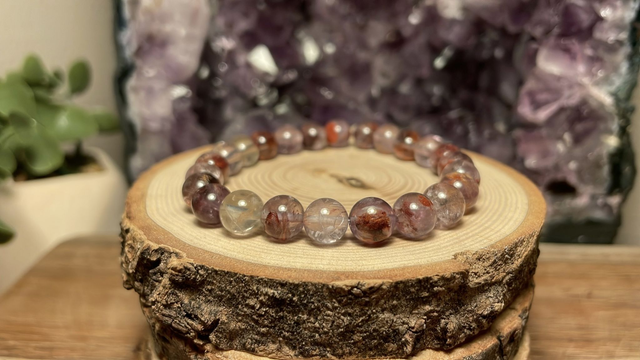 Bracelet CACOXENITE "SUPER SEVEN" 8mm