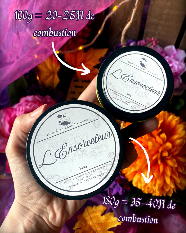 Bougie parfumée L'Ensorceleur