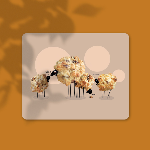 Les moutons cookies - 13,9 x 10,7 cm