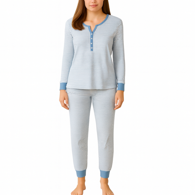 Ensemble de nuit mi-saison, pyjama viscose confort qualité. 