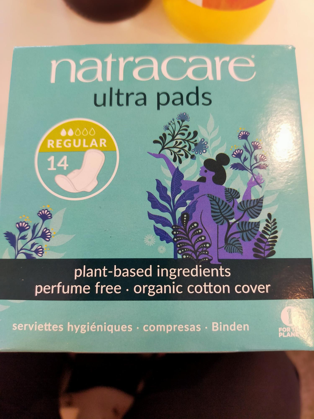  Ultra Pads, Regular with Wings x14 (Natracare) 32631