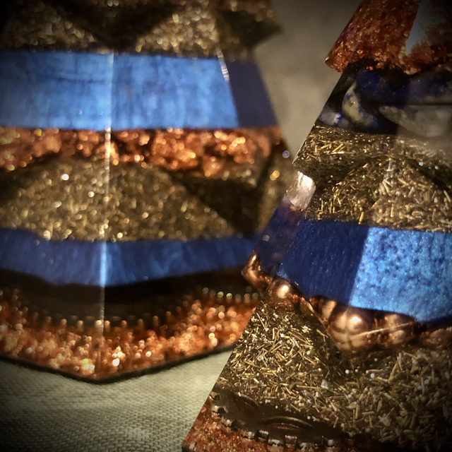 Crystal Energy Tree Duo with Clear Quartz & Lapis Lazuli