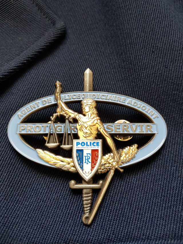 Insigne métallique APJA