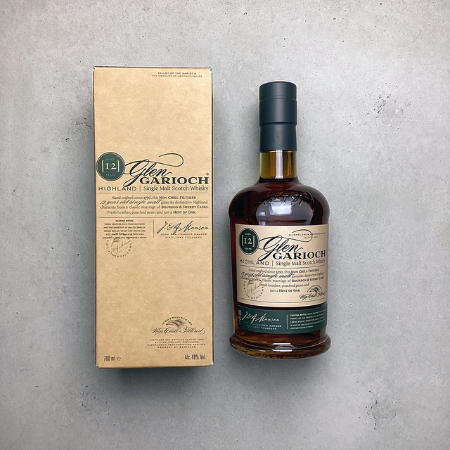 GLEN GARIOCH 12 ans Highland single malt scotch whisky