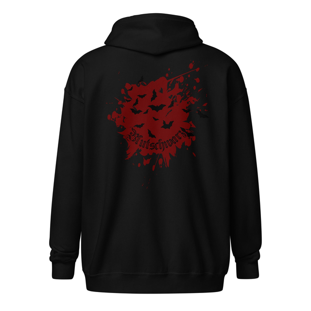 Unisex Zipper - Blutschwarz Bloodshot