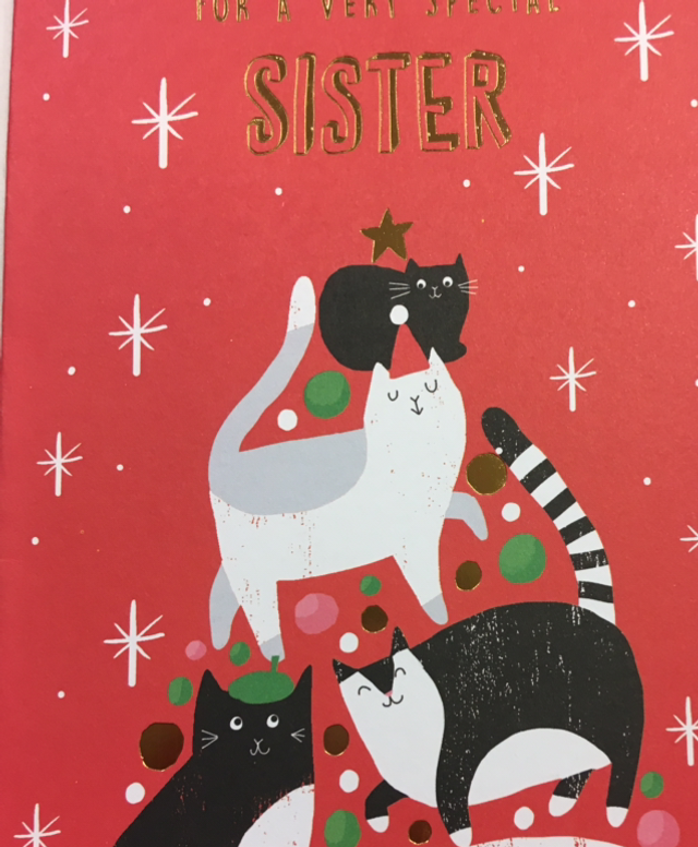 Christmas Sister (Cats) NQ