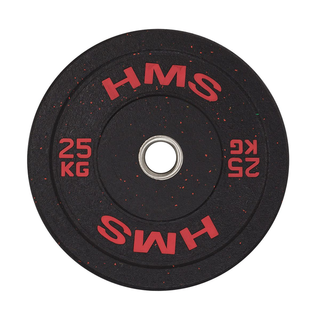 HMS Olympische Halterschijf HTBR RED BUMPER 2 x 25 KG