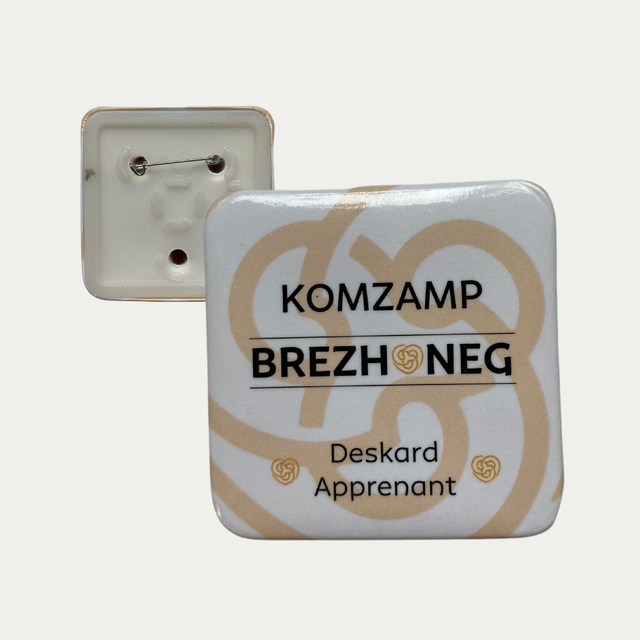 Badge breton "Apprenant"