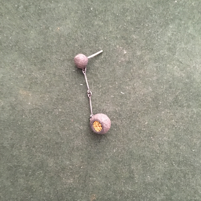 Studded Lava Earrings