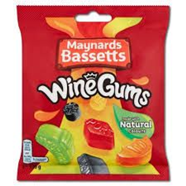 Maynards Bassetts Wine Gums 130g