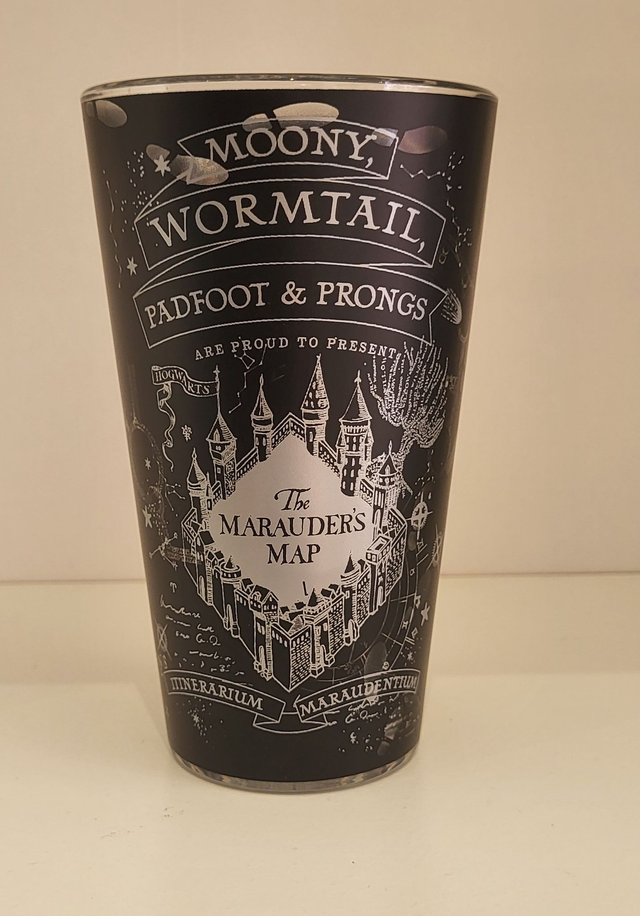 Verre Harry Potter Marauder's map