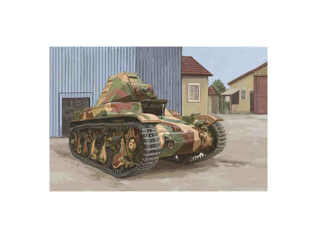 char R35 français à une tourelle FCM Hobby Boss 83894 1/35