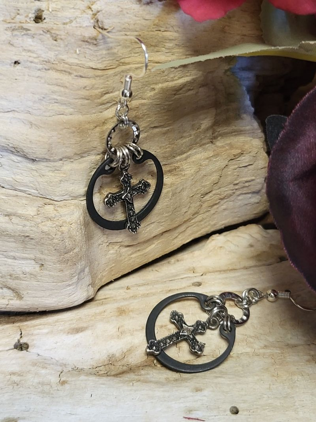 Boucles d'Oreilles Néo Circlips "Cercle Mystique"