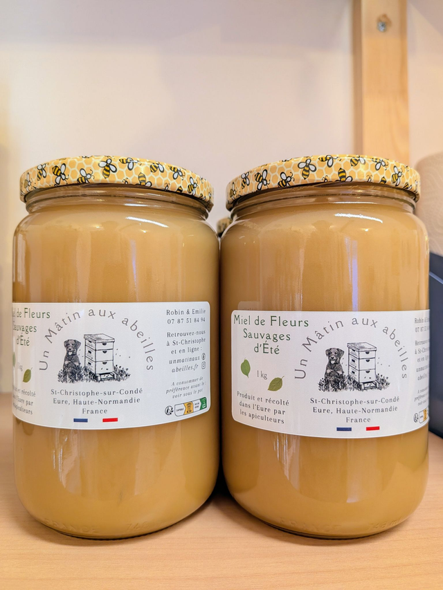 Miel de Fleurs sauvages d'été - 250g / 500g / 1 kg