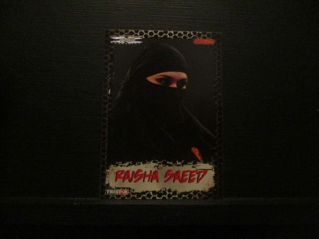 Raisha Saeed - Tristar TNA Impact 35 Wrestling Original Trading Card #49