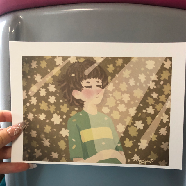 Chara print A5