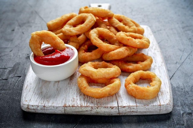 Onion Wings (10 Pcs)
