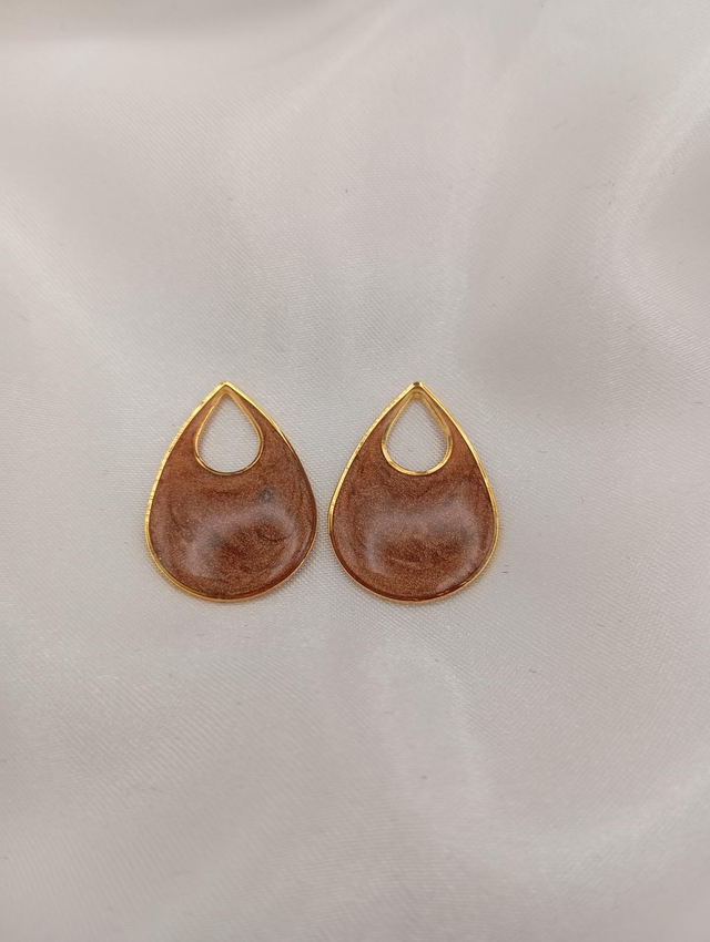 Pampilles rouge brique 