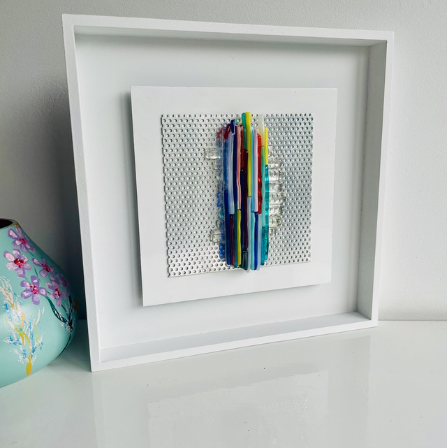 Glas sculptuur - When The Rain Catches The Sun 