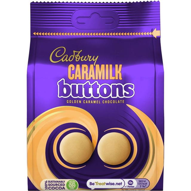 Cadbury Caramilk Buttons 105g