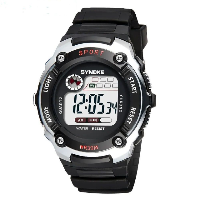 Montre numérique Multifonction Sport, Militaire, Étanche Lumineux LED