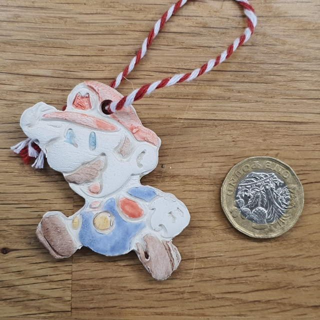 Mario decoration matte decoration 